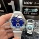 Swiss Replica Omega Constellation Diamond Watch SS Blue Dial 35mm (2)_th.jpg